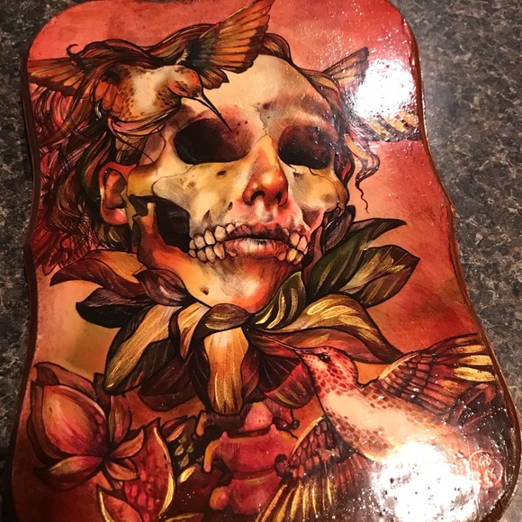 Candy skull art - Picture 2 of 4